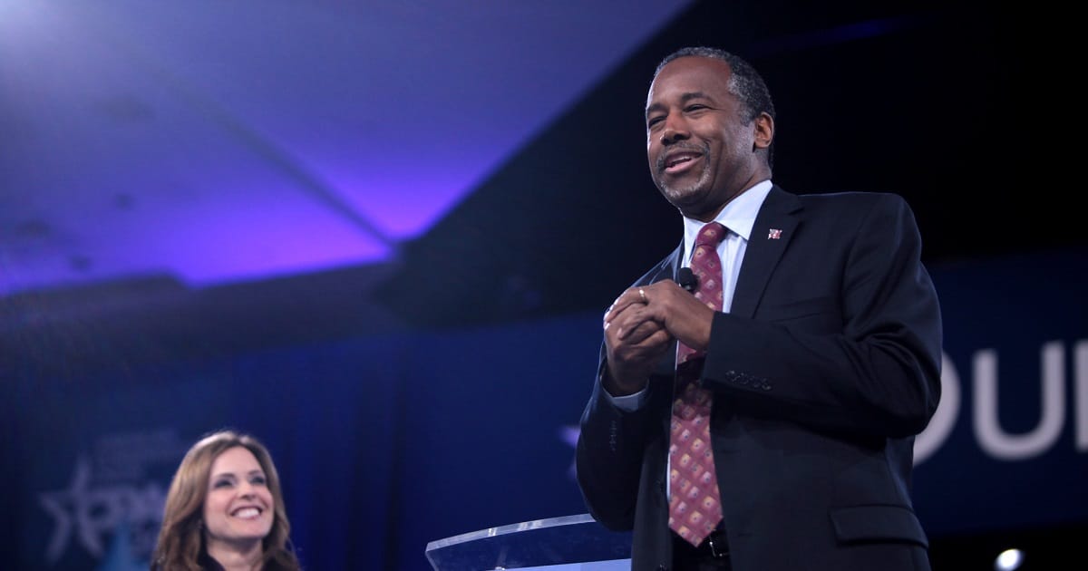 Ben Carson Credits Trump with Saving His Life - Conservative Journal Review...